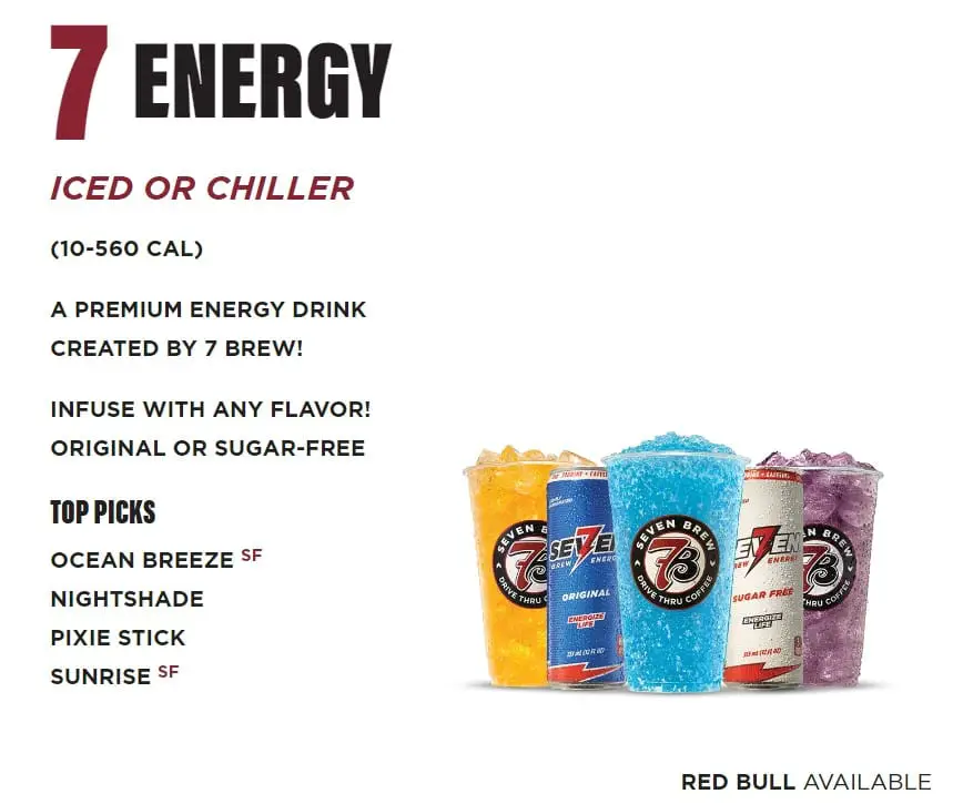 7 Brew Energy Drink: Custom Flavors, Prices & Secret Menu