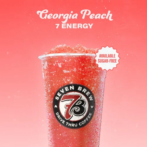 7 Brew Georgia Peach 7 Energy