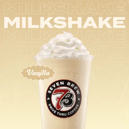 7 Brew Vanilla Milkshake