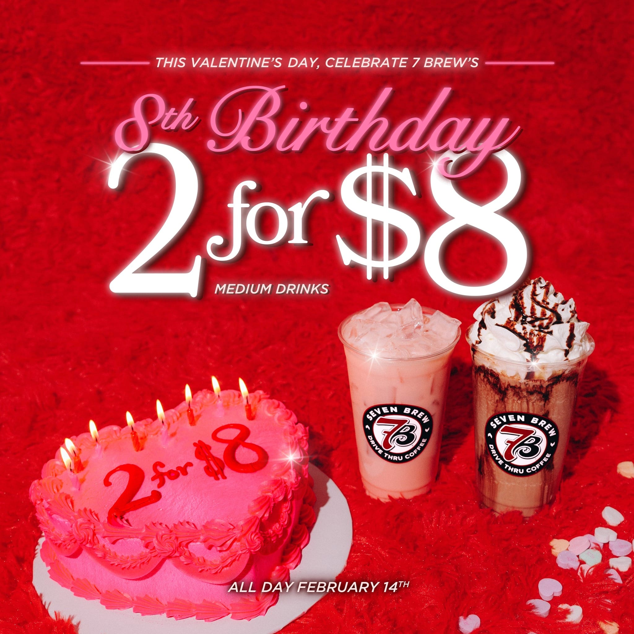 7 brew 8th birthday specials