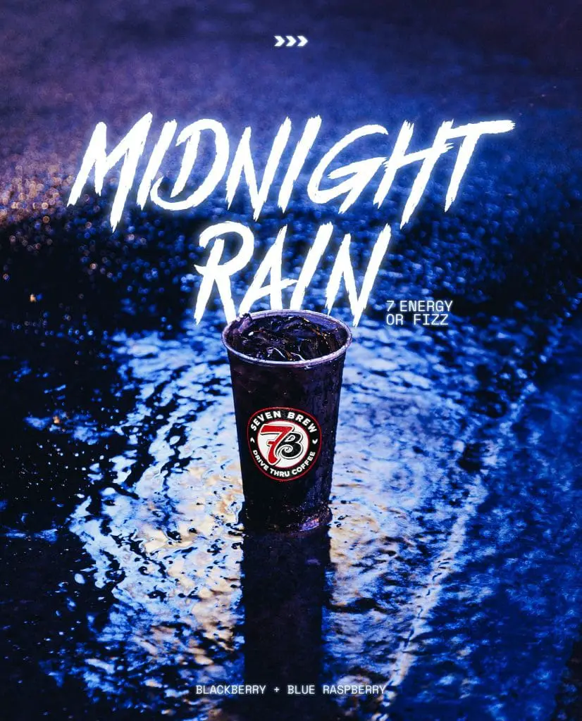 Midnight rain at 7 brew