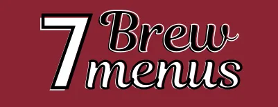 7 Brew Menu